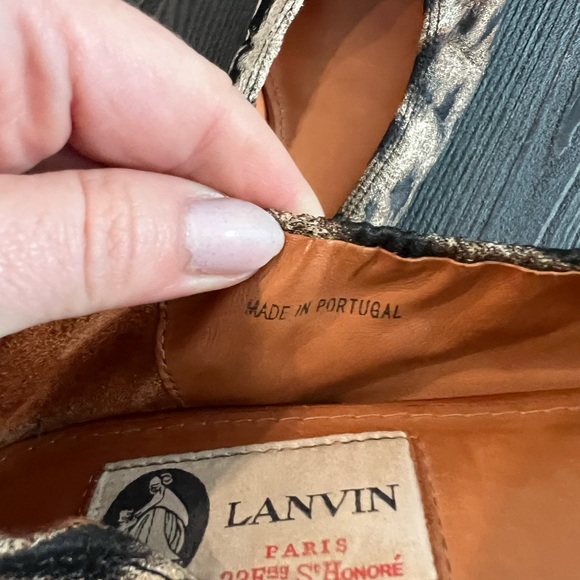 Lanvin Leopard-print Ballerina Flats - Picture 6 of 9